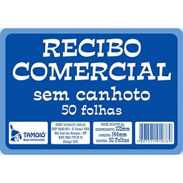 Imagem de Recibo Comercial Sem Canhoto 50F Pacote Com 20-63065