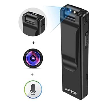 Imagem de LVOD 1080P Mini Câmera Corporal, Giro da Câmera, Deteção de Movimento, Esportes ao Ar Livre, Segurança, Carro, Casa, Escritório