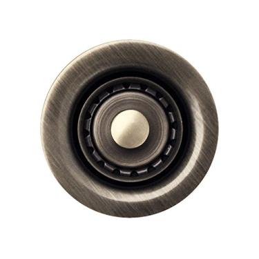 Imagem de Coador de cesta para pia de bar Whitehaus WC2BASK de 5 cm em variedade de acabamentos, Brushed Nickel