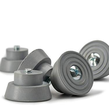 Imagem de Ponta de borracha de reposição para suporte de porta suspensa/suspensa, Cinza