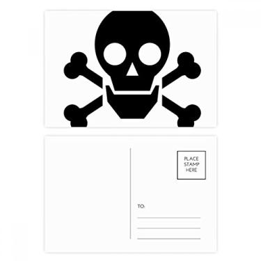 Imagem de Dangerous Chemical Frightful Circle Symbol Postal Set Birthday Mailing Cartão de felicitações