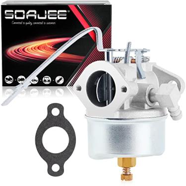 Imagem de SOAJEE Carburador compatível com motor Troy Bilt Tuffy Tiller 12060 3HP Tecumseh 3HP H30 35387S 35387T 35387U