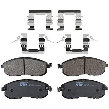 Imagem de TRW Conjunto de pastilhas de freio de disco Pro TRC0815A para Nissan Sentra 2011-2019, frontal e outras aplicações