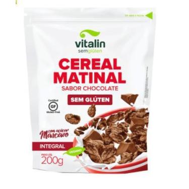 Imagem de Cereal Matinal Sabor Chocolate Integral Vitalin 200G