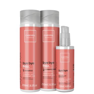 Imagem de Kit Cadiveu Bye Bye Frizz Alinhamento (3 Produtos)