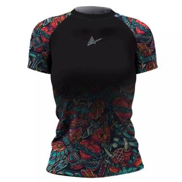 Imagem de Rash Guard Black Feminina Mc Atlética Esportes