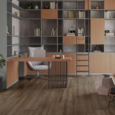 Imagem de Piso Laminado Prime Click Castanho 7mm Eucafloor - caixa com 2,36m2 - Castanho Terracota