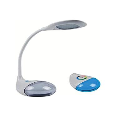 Imagem de ABAJUR LED TOUCH RGB LUMINARIA DE MESA DIMERIZAVEL 5W, LUMINATTI BY DANURI, Branco