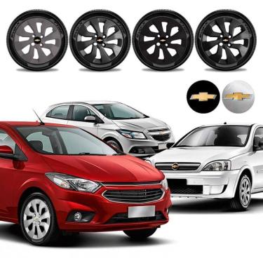 Imagem de Jogo calota Chevrolet Corsa Hatch Onix Prisma Aro 14