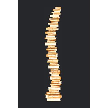 Imagem de Book Backbone Notebook: Notebook For Book Lover Spine Backbone Bookworm Reading Lovers Gift Books Notes Journal Diary Planner (Ruled Paper, 120 Lined ... Bookworm Gifts For Book Lovers & Avid Readers