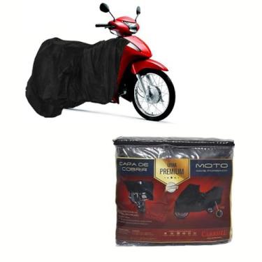 Imagem de Capa Couro para cobrir HONDA 100 Biz+ (P256)