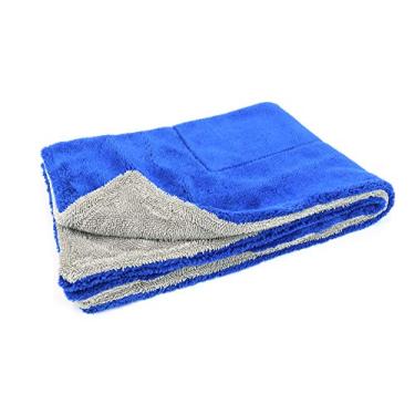 Imagem de [Anfíbio] Toalha de secagem para carro – Secagem sem esticar para carros, caminhões e SUVs, empilhamento duploAutofiber Original (20"x30") azul TTX1100x