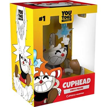Imagem de Youtooz Cuphead 4.5" Vinyl Action Figure, Cuphead and Mugman Toys Collection Based on Games
