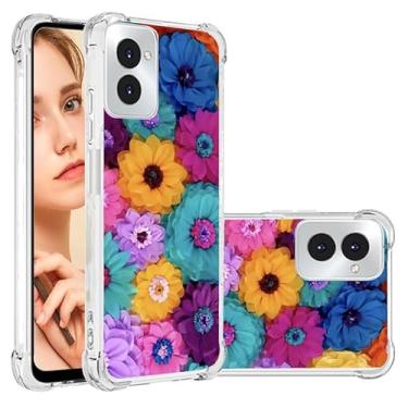 Imagem de Palbyes Capa para Moto G Power 5G 2024, capa de telefone celular ultrafina reforçada com quatro cantos de TPU para mulheres e meninas para Mororola Moto G Power 5G 2024 (colorida)