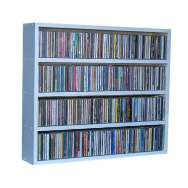 Imagem de Serena Estantes - Estante Prateleira Para 272 CDs - AM-01 (Branco)