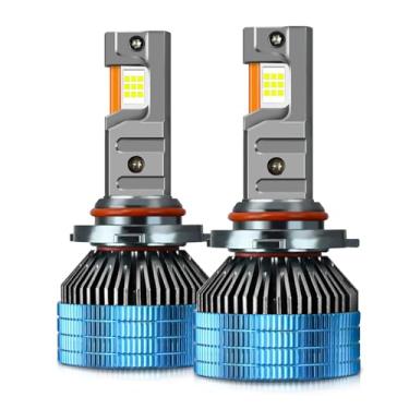 Imagem de Farol alto T17 H7 H4 H11 H13 9005 9006 9012 150W automotivo três tubos de cobre LED lâmpada de farol 20000LM LED luz do carro 6000K branco frio, kit de conversão de chip CSP ultra brilhante de type6
