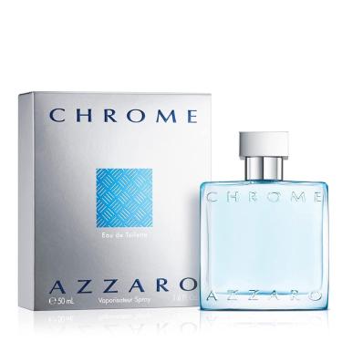 Imagem de Perfume Azzaro Chrome Eau de Toilette 50ml para homens