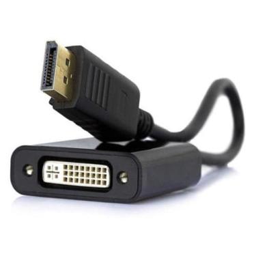Imagem de Cabo Dvi Conversor Displayport Macho X Dvi-Fêmea Inversor - Alex Impor