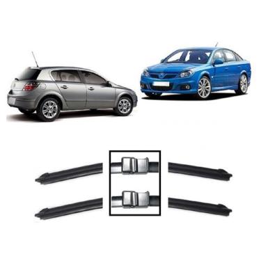 Imagem de Par Palhetas Limpador Parabrisa Dianteiro Vectra Modelos Gt Gtx Elite 