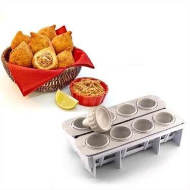 Imagem de Forma De Coxinhas Caseira Profissional 8 Unidades Cozinha