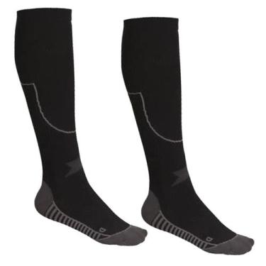 Imagem de Meia 3/4 Compressão Adulto Performance Lupo Sport, P - 33 Ao 36, Chumb