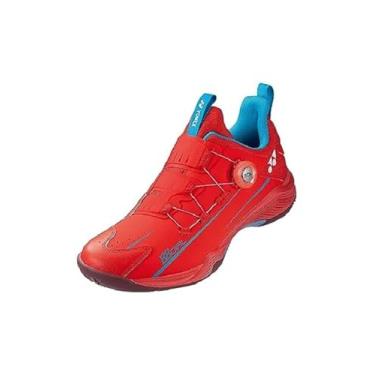 Imagem de YONEX Tênis de badminton masculino Power Cushion 88 Dial 2, vermelho, Vermelho, 39