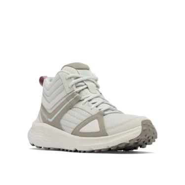 Imagem de Columbia Bota feminina Novo Trail Mid para caminhada, Cinza nuvem/verde frio, 9.5 Wide