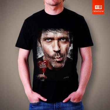 Imagem de Camiseta Dr House Seriado Love Suck Filme - Tee Geek, Preto, P