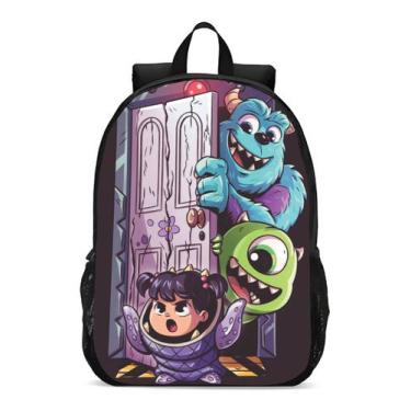 Imagem de Mochila Escolar Infanto Juvenil Filmes Monstros Novidade Geek Skin 152