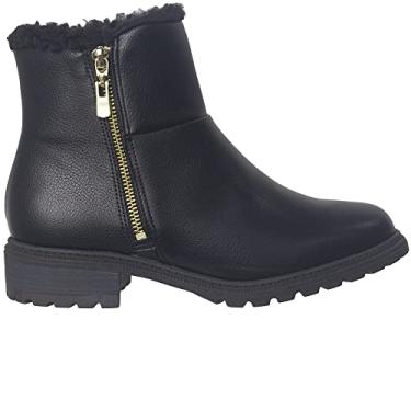 Imagem de Ankle Boot Modare Pelos Preta