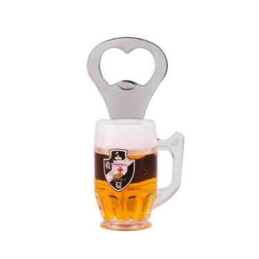 Imagem de Abridor De Garrafas Formato Caneca Ímã Geladeira - Vasco - Mileno