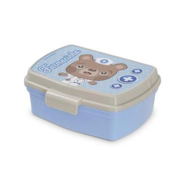 Imagem de Caixa Organizadora Farmacinha Baby Tampa c/ Trava BPA Free - Usual Uti
