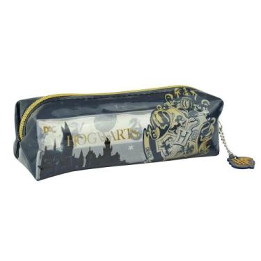 Imagem de Estojo Escolar Médio Pvc Cristal Harry Potter Dac Cor Transparente