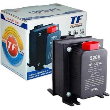 Imagem de transformador de Voltagem TF-500 110V/220V ou 220V/110V - Upsai