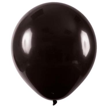 Imagem de BIG BALAO  (FAT BALL) - PRETO - ART-LATEX  Nº 250 - 1 unidade - Balões