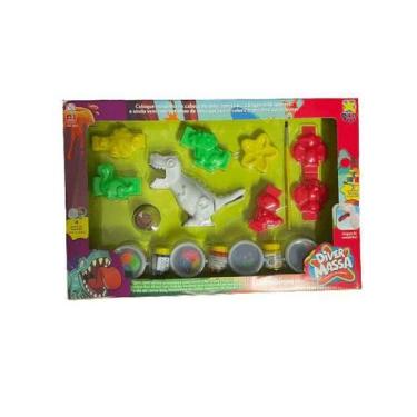 Imagem de Diver massa - diver dinos (massa de modelar c/acessorios) - Divertoys