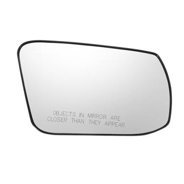 Imagem de X AUTOHAUX Substituição de vidro retrovisor do lado direito do passageiro do carro com placa de suporte vidro branco aquecido para Nissan Altima Sentra 2013 2014 2015 2016 2017 2018