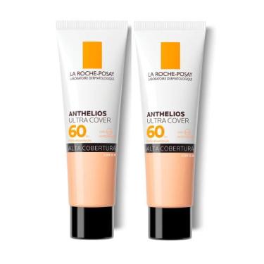 Imagem de Kit 2 Protetor Solar Anthelios Ultra Cover FPS 60 Cor 2.0 30g