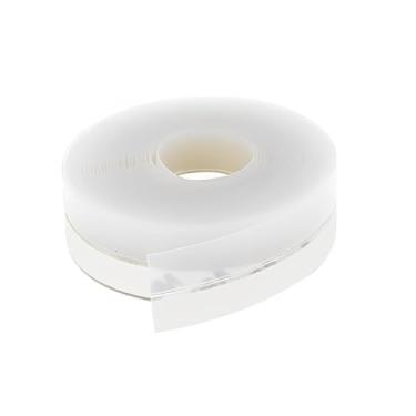 Imagem de Veda Porta Adesivo em Silicone Transparente 2,5CM x 5 Metros Ideal contra Poeira e Insetos