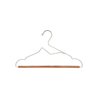 Imagem de Oikos - Cabide com Entrada para Gola de Metal com Madeira