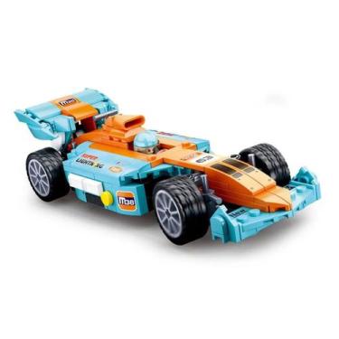 Imagem de Carro Fórmula 1 Racing Team Cubic 221 Peças - Blocos de Montar Compatí