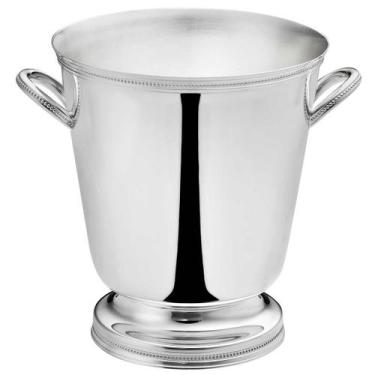 Imagem de Balde Para Gelo Médio Bloom Prata - St James