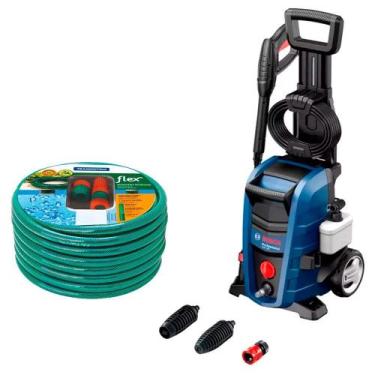 Imagem de Lavadora de Alta Pressão GHP 180 1500W 1800PSI BOSCH + mangueira, 220V