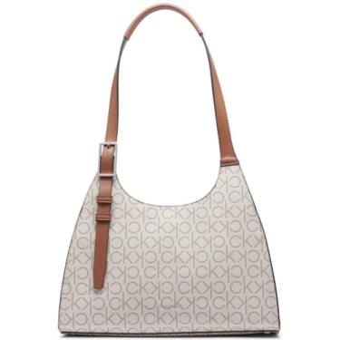 Imagem de Calvin Klein Bolsa com compartimento triplo, baunilha/cáqui/caramelo, One Size