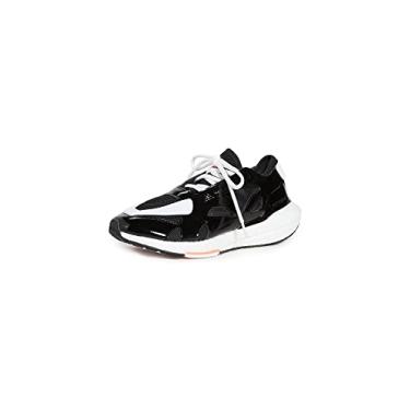 Imagem de Stella McCartney adidas Ultraboost 22 Tênis feminino, Core Black/Cloud White/Signal Orange, 38