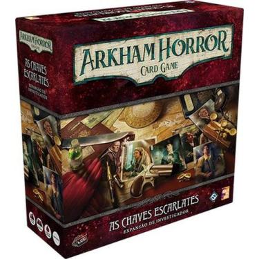 Imagem de Arkham Horror: Card Game - As Chaves Escarlates (Expansão de Investiga