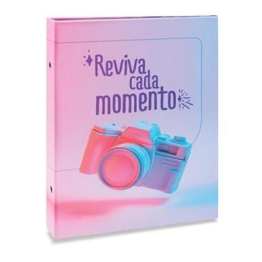 Imagem de Álbum de Fotografia Criativa 80 Fotos 15x21 Rebites Ical, 890