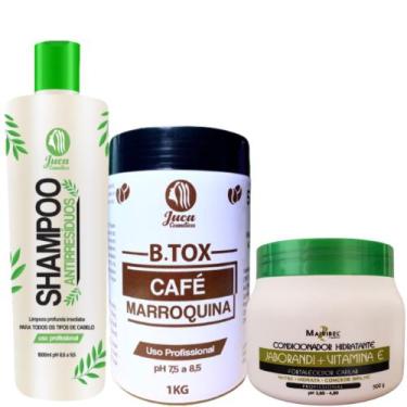 Imagem de Kit B.tox Capilar Café Coffe Marroquina 2x1kg + Condicionador Jaburand