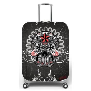 Imagem de Capa para mala de viagem G, medidas max C48x A75 x P29cm Estampa Cavei