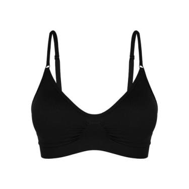 Imagem de Sutiã Top Lupo Loba 41901-001 Bojo Removível Microfibra T. P/GG., P, 9